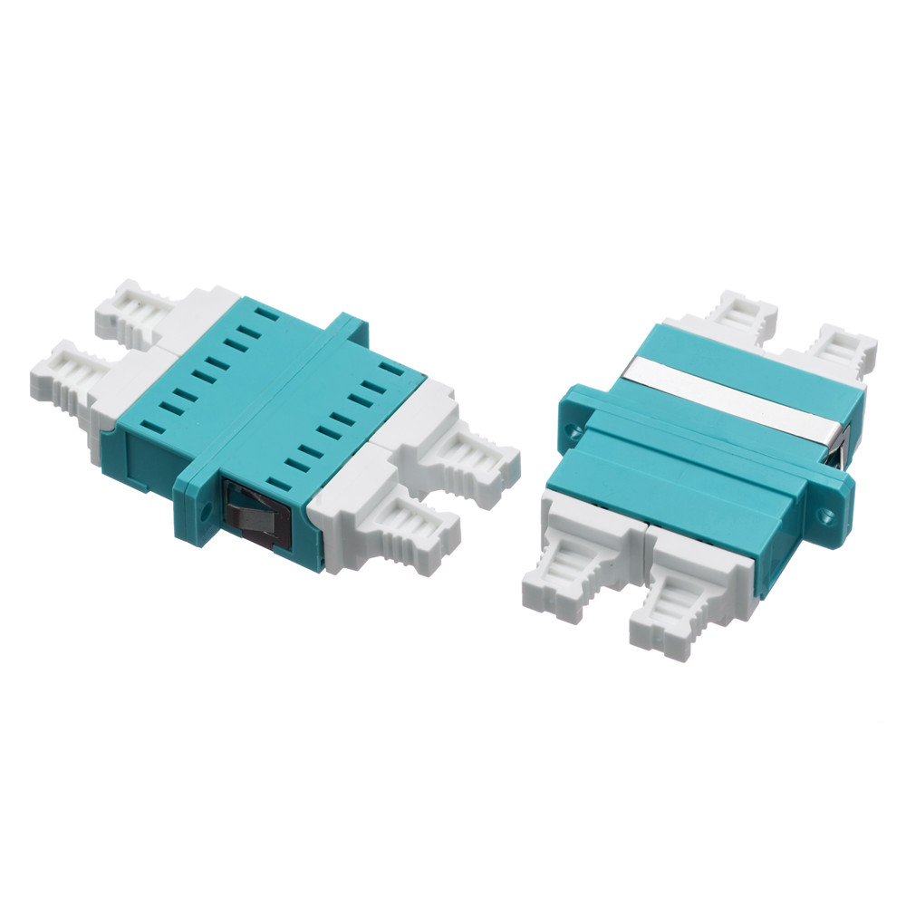 Factory-Fiber-Optic-LC Quad-Multimode-Adapter