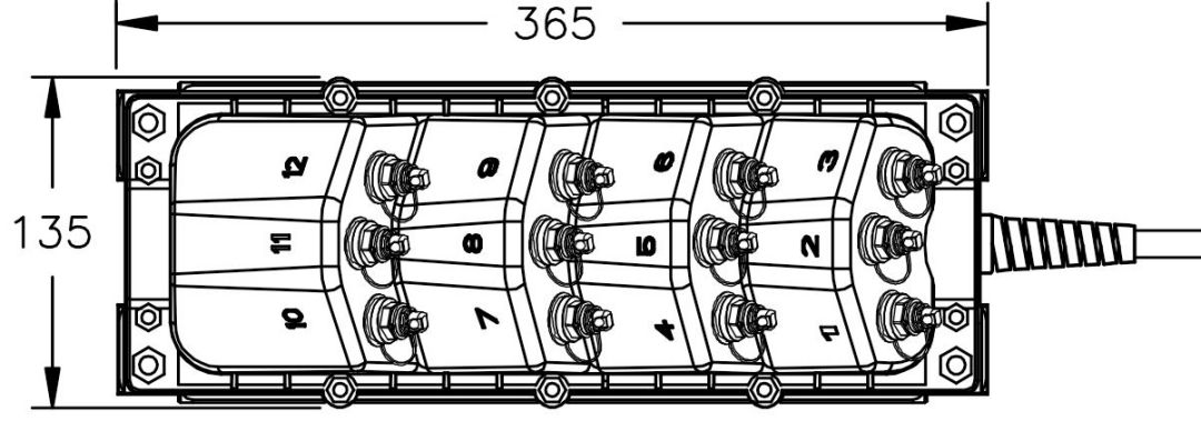 FiberHub FTTA Fiber optic spli3
