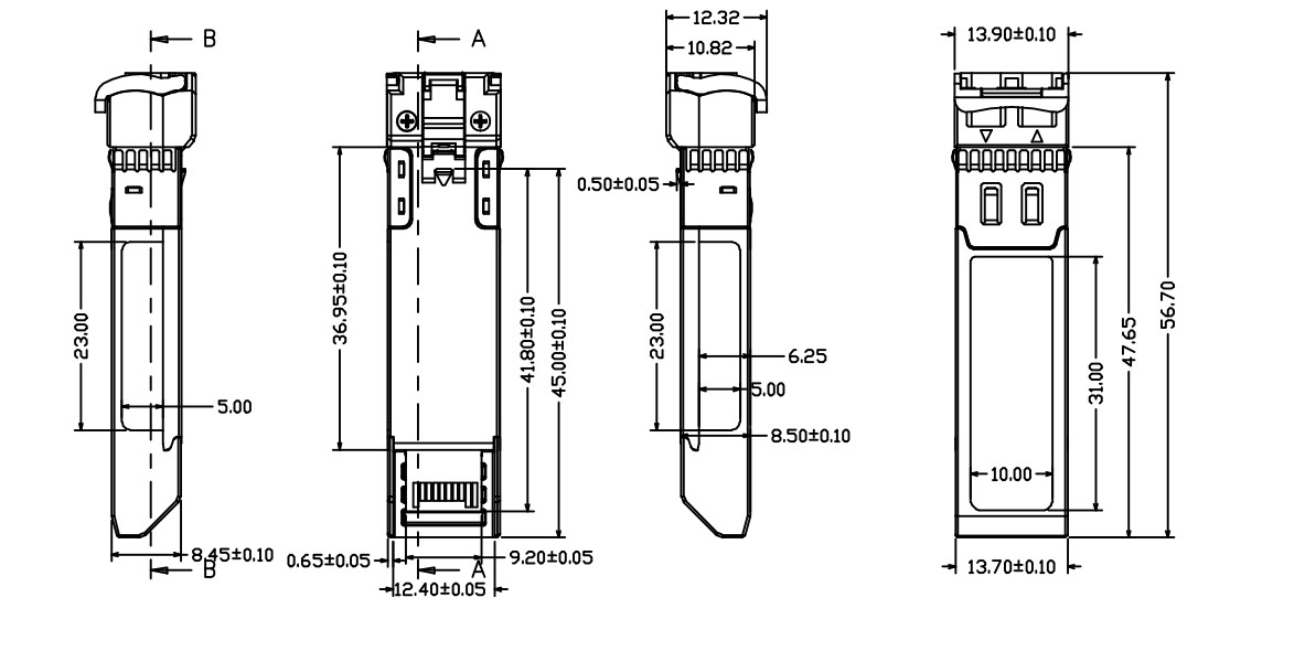 KCO-SFP+-SR 10Gbs 850nm Multi-mode SFP+ Transceiver