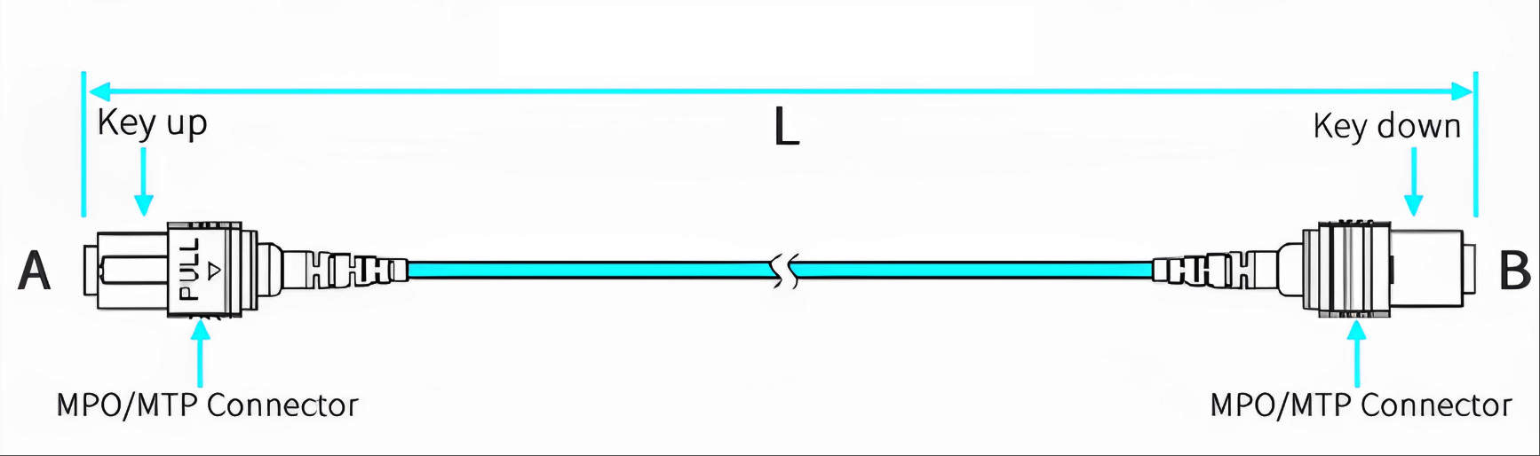 MPO para MPO OM3 OM4